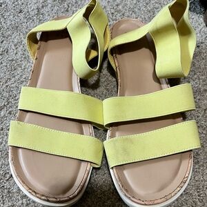 A New Day yellow sandals